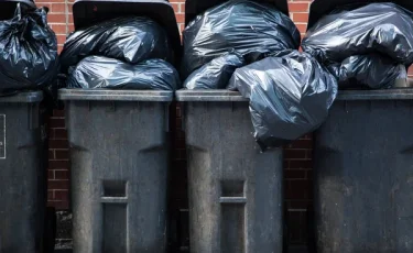 В Актау женщина упала в мусорный контейнер и погибла