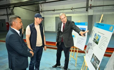 Алматы қаласының әкімі қалалық автобус және троллейбус парктерінің жағдайын тексерді