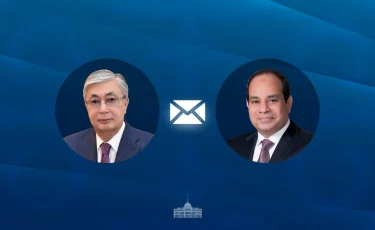 Мемлекет басшысы Мысыр Президентіне құттықтау жеделхатын жолдады