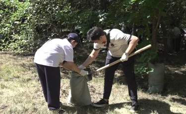 В Алматы продолжаются мероприятия экологической кампании «Таза Казахстан»