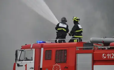 Пожар в кафе в центре Алматы: возгорание удалось быстро локализовать