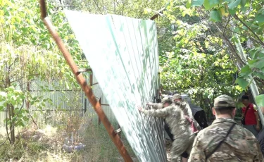 Алматыда заңсыз кеңсе құрылысына тосқауыл қойылды