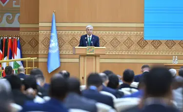 Голоса развивающихся стран, не имеющих выхода к морю, должны быть громче - Касым-Жомарт Токаев