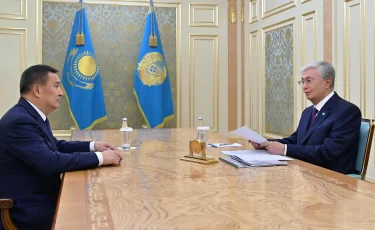 Мемлекет басшысы Ақмола облысының әкімі Марат Ахметжановты қабылдады