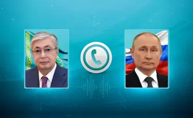Мемлекет басшысы Ресей президентімен телефон арқылы сөйлесті