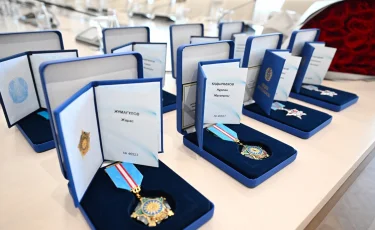 В Алматы строителей отметили государственными наградами