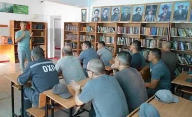 Алматыда сотталғандарға дәріс өткізілді