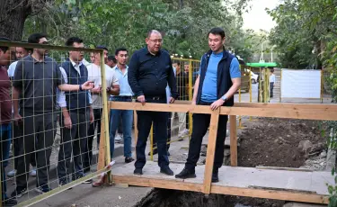 Аким Алматы ознакомился с ходом реконструкции инженерных сетей города