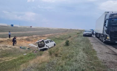 Ақтөбе облысында жол апаты салдарынан 4 адам қаза тапты