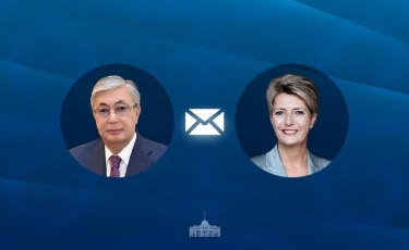 Мемлекет басшысы Швейцария президентін құттықтады