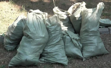 Таза Қазақстан: алматылық полицейлер 600 текше метр қоқыс шығарды