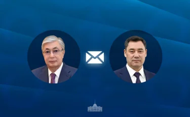 Мемлекет басшысы Қырғызстан президентіне құттықтау жеделхатын жолдады