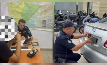 Шпионские штучки: задержан водитель авто с переворачивающимися номерами