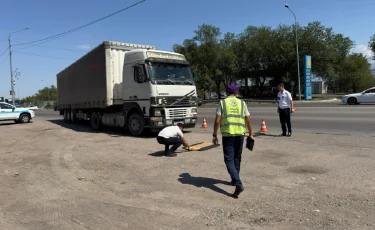 Алматыда ауыр жүк көліктеріне 51 млн теңгеден астам айыппұл салынды