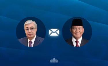 Мемлекет басшысы Индонезия президентіне құттықтау жеделхатын жолдады