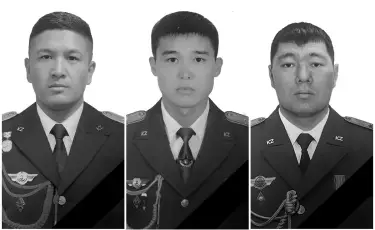 Қорғаныс министрлігі тікұшақ апатынан қаза тапқан үш ұшқыштың аты-жөнін жариялады
