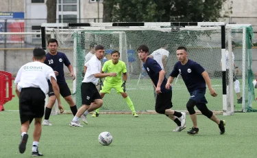 Құрылысшылар күніне орай Алматыда футбол турнирі өтті