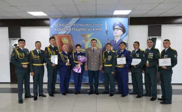 Ұлттық ұланда Конституция күні аталып өтті
