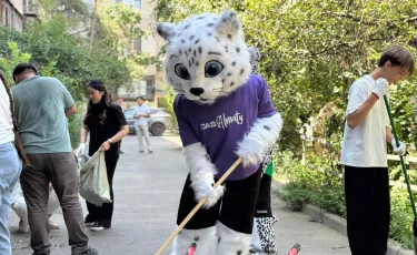 Алматы жастары эко-челлендж өткізіп, қала бойынша мерекелік тур ұйымдастырды
