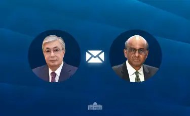 Мемлекет басшысы Сингапур президентіне құттықтау жеделхатын жолдады