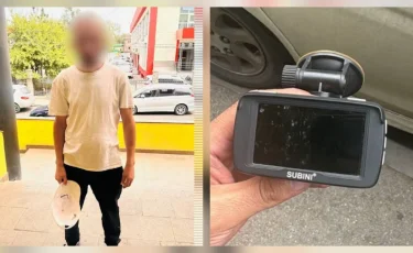 Алматыда көлік әйнектерін сындырған ер адам ұсталды