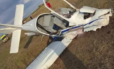 Авиакатастрофы под Астаной: причины крушения легкомоторных самолетов будут известны через год