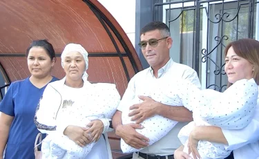 Түркістанда үшем дүниеге келді