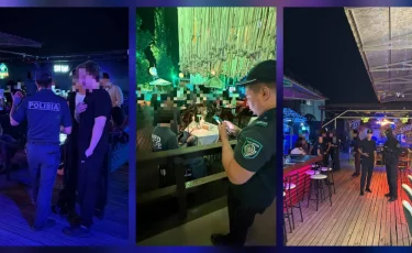 Нарушали тишину и курили: полиция проверила бары в центре Алматы