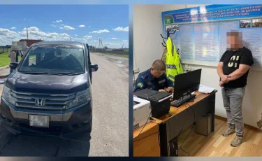 В СКО задержан иностранец, нелегально перевозивший пассажиров