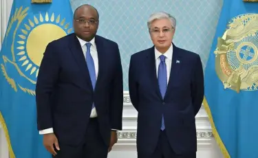 Мемлекет басшысы Конго президентінің арнаулы өкілі Патрик Мпойи Луабеяны қабылдады