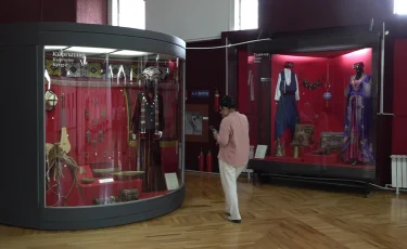 В Центральном государственном музее Алматы проходит инклюзивная выставка «Жеті қазына»