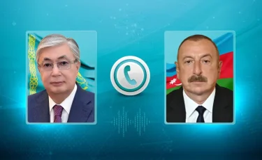 Мемлекет басшысы Әзербайжан президентімен телефон арқылы сөйлесті