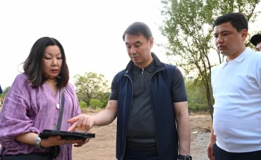 Алматының Бостандық ауданында жаңа саябақ бой көтереді