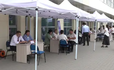 В Алматы стартовала ярмарка государственных услуг для горожан