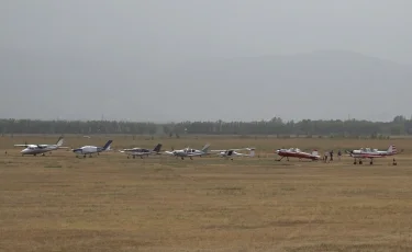 Высший пилотаж: в Алматинской области состоялось авиашоу