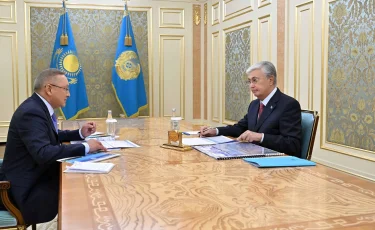 Президент Жетісу облысының әкімі Бейбіт Исабаевты қабылдады