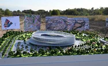 В Алматы будет построен новый стадион вместимостью 35 тыс. зрителей