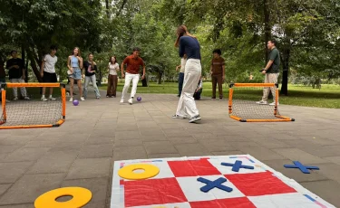 В Алматы в честь Дня молодежи прошли квест-игра и выставка социальных проектов