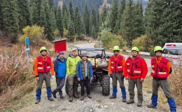 Алматы тауларында құтқарушылар шетелдік туристке көмек көрсетті