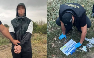 Қостанай облысында 16 жастағы жасөспірім ірі көлемде синтетикалық есірткімен ұсталды