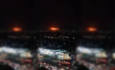 В Бостандыкском районе ликвидирован природный пожар