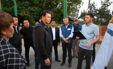 В Алматы реконструкция водопровода в Жетысуском районе должна быть завершена к отопительному сезону