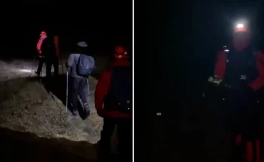 Алматы тауларында құтқарушылар ер адамды эвакуациялады