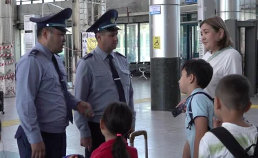 Безопасность детей: полиция Алматы усилила патрулирование вокзалов