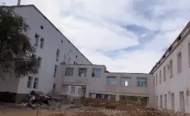 Маңғыстау облысында орталық аурухана қайтарылған активтер есебінен жөнделіп жатыр