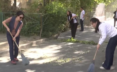 За чистый город: в Шымкенте прошла экологическая акция "Таза Казахстан"