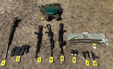 Сколько незаконного оружия и боеприпасов изъял КНБ РК в сентябре (видео)