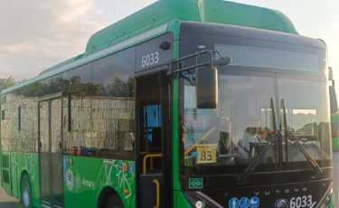 В Алматы организован новый автобусный маршрут