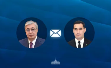 Президент Түрікменстан басшысына құттықтау жеделхатын жолдады