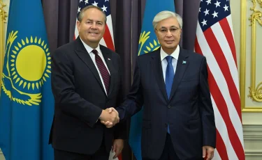 Мемлекет басшысы Cameco корпорациясының президенті Тим Гитцельді қабылдады